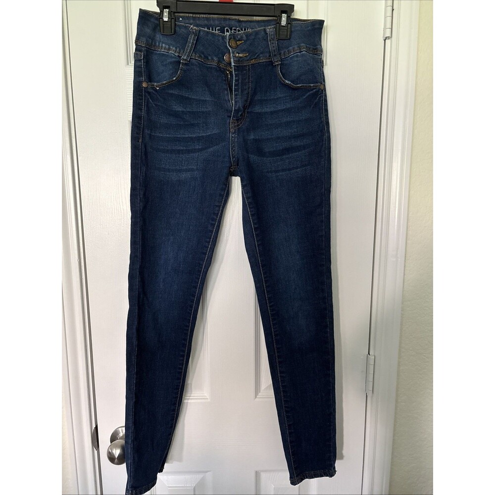 Women's Blue Republic Jeans Size 9 Skinny Stretch Mid Rise Blue